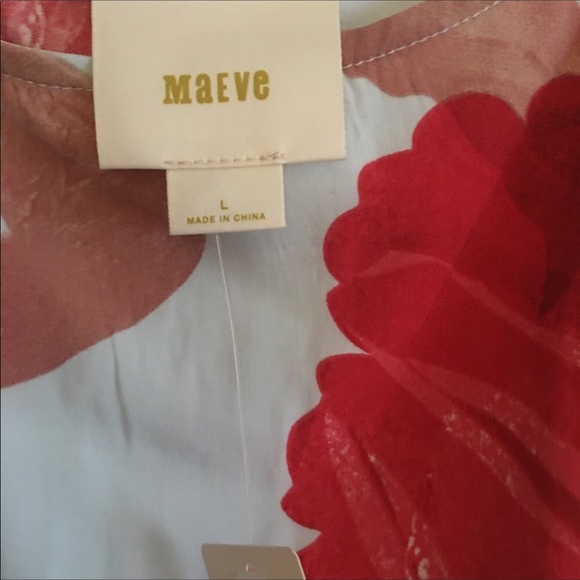 Anthropologie MAEVE floral dress (L) - Picture 6 of 10